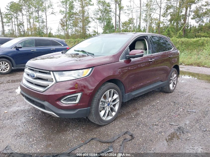 2FMPK3K83JBC22315 2018 FORD EDGE - Image 2