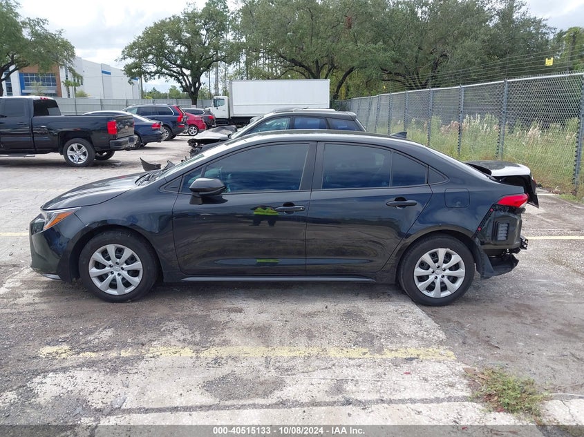 VIN 5YFEPMAE4MP264210 2021 TOYOTA COROLLA LE