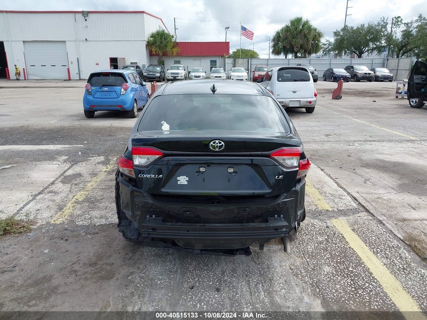 VIN 5YFEPMAE4MP264210 2021 TOYOTA COROLLA LE