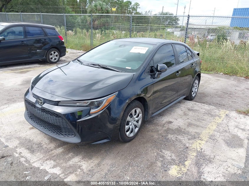 VIN 5YFEPMAE4MP264210 2021 TOYOTA COROLLA LE