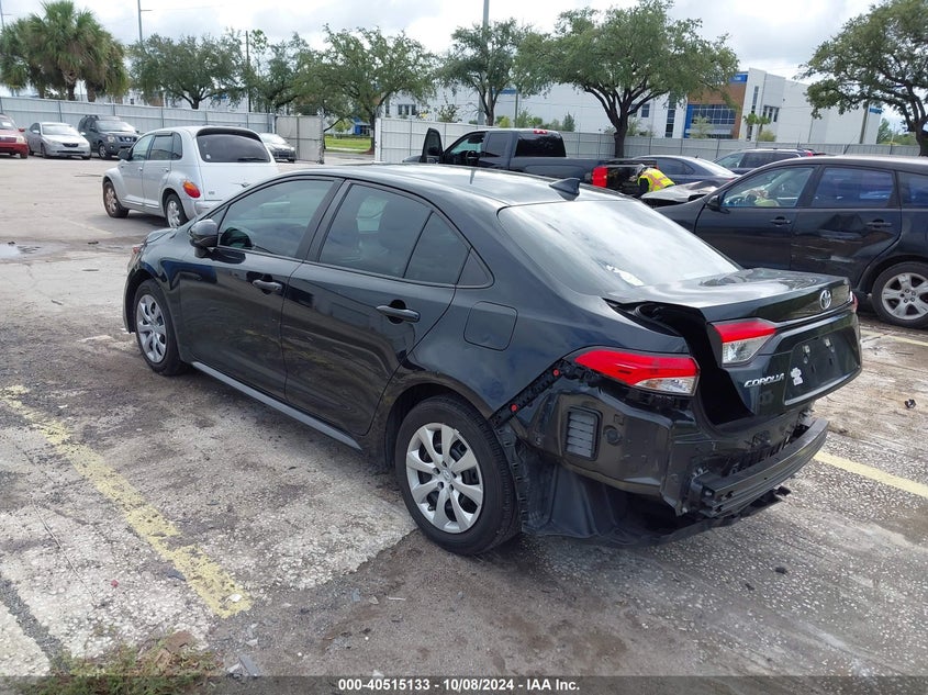 VIN 5YFEPMAE4MP264210 2021 TOYOTA COROLLA LE