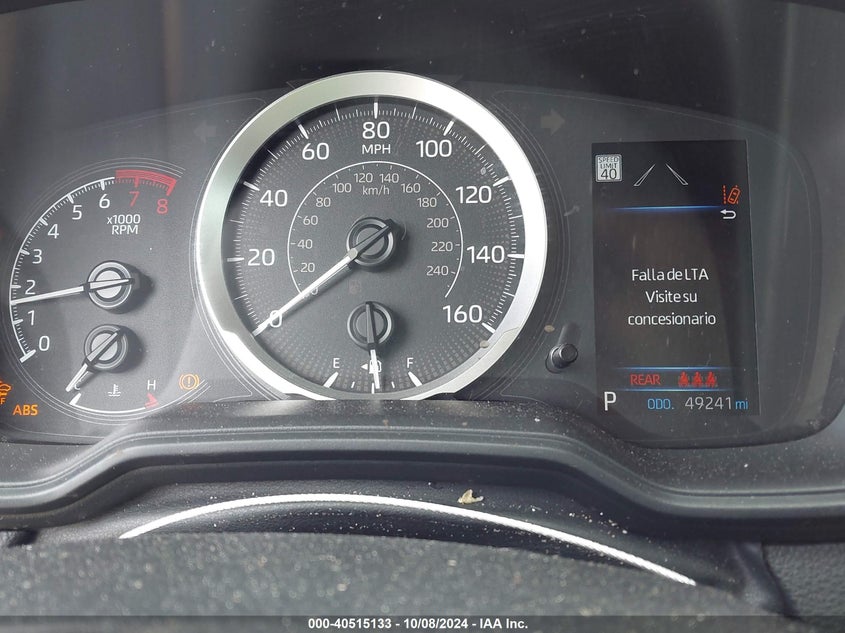 VIN 5YFEPMAE4MP264210 2021 TOYOTA COROLLA LE