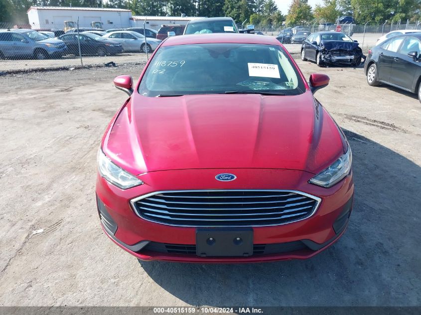 3FA6P0HDXLR100887 2020 Ford Fusion Se