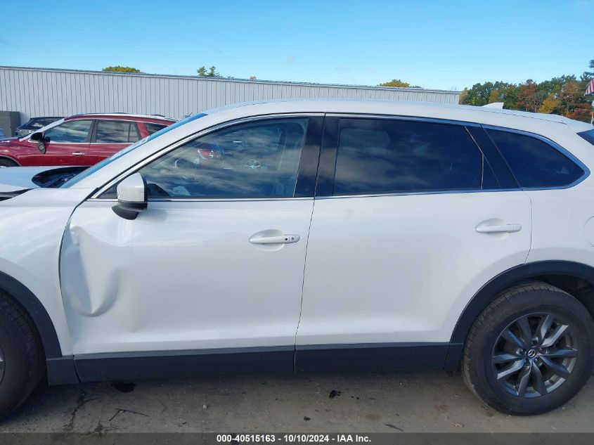 2022 Mazda Cx-9 Touring VIN: JM3TCBCYXN0608205 Lot: 40515163