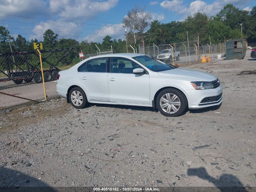 2017 Volkswagen Jetta 1.4T S VIN: 3VW2B7AJ4HM302478 Lot: 40515182