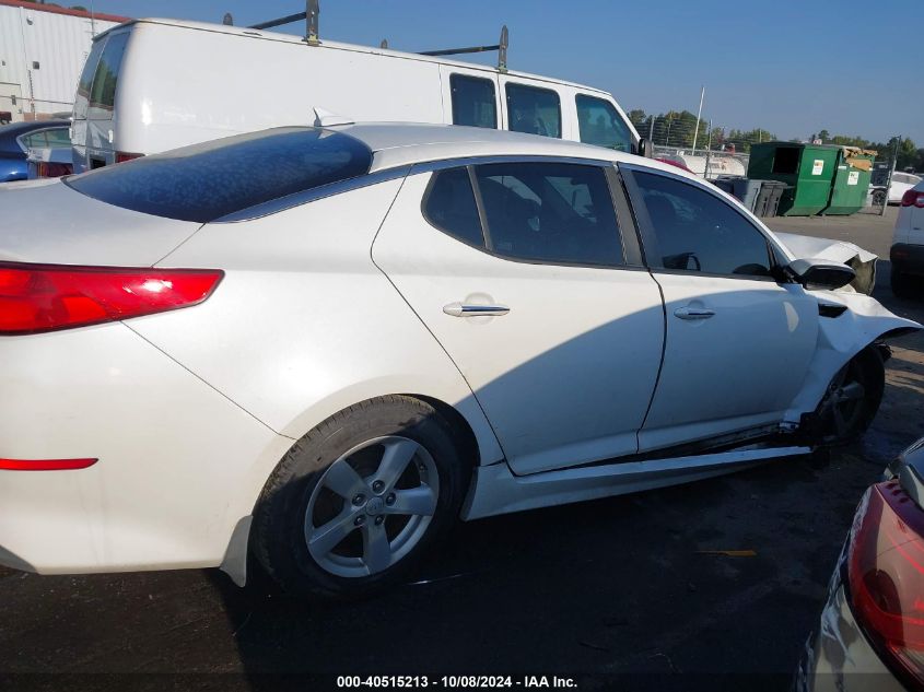 KNAGM4A79F5563112 2015 Kia Optima Lx