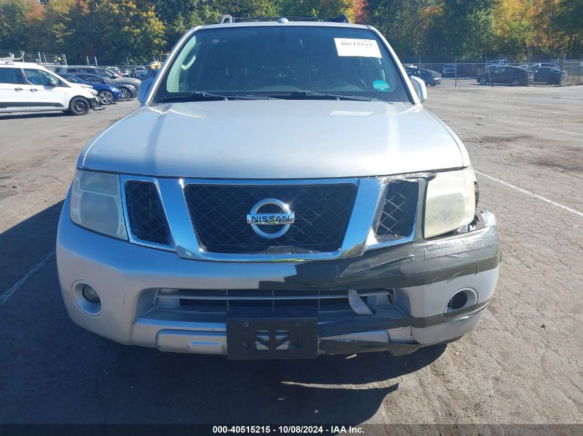 2010 Nissan Pathfinder Le VIN: 5N1AR1NB2AC625778 Lot: 40515215