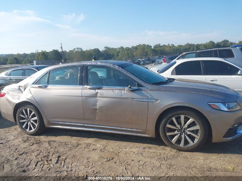 2018 Lincoln Continental Premiere VIN: 1LN6L9PK2J5601780 Lot: 40515276