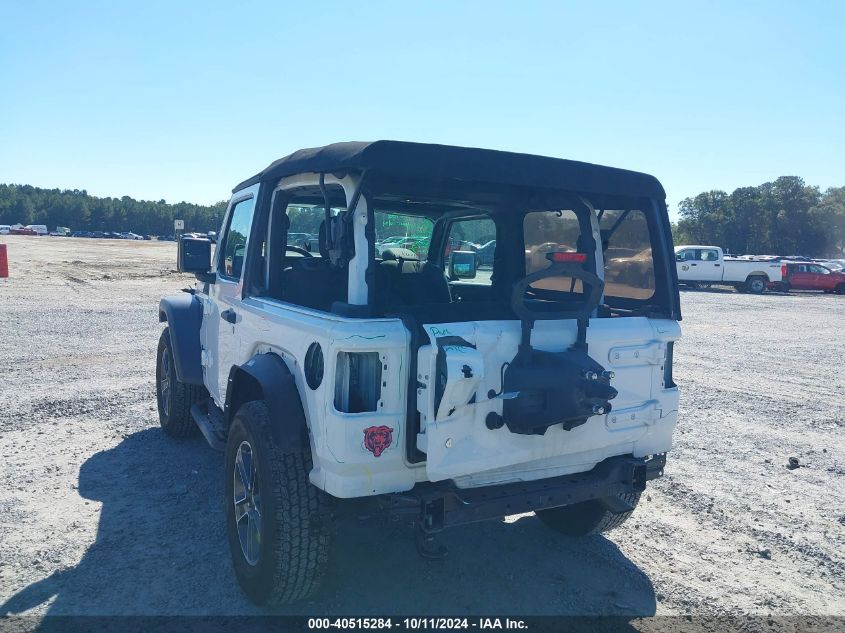 1C4GJXAG2KW501617 2019 Jeep Wrangler Sport S 4X4