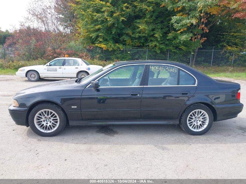 2002 BMW 530Ia VIN: WBADT63492CH92855 Lot: 40515326