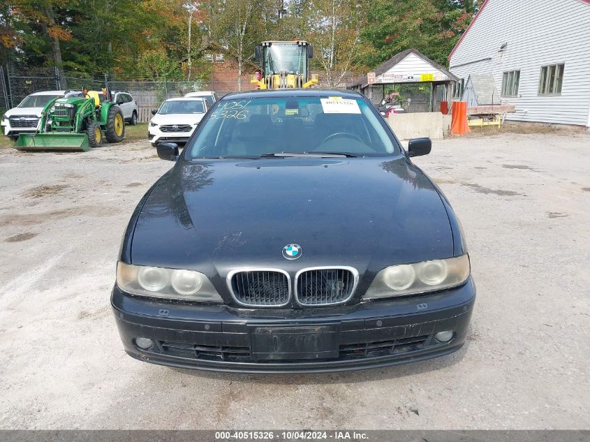 2002 BMW 530Ia VIN: WBADT63492CH92855 Lot: 40515326