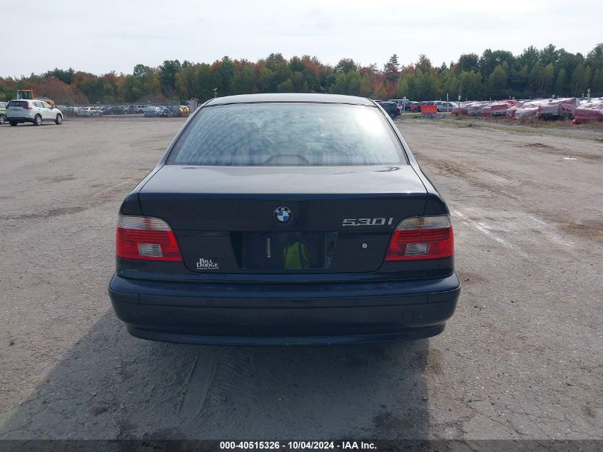 WBADT63492CH92855 2002 BMW 530Ia