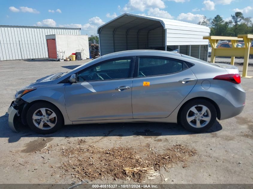 5NPDH4AEXFH600144 2015 Hyundai Elantra Se