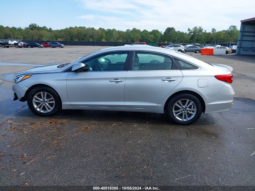 5NPE24AF8GH387226 2016 Hyundai Sonata Se