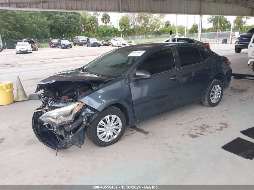 2T1BURHE4GC705479 2016 TOYOTA COROLLA - Image 2