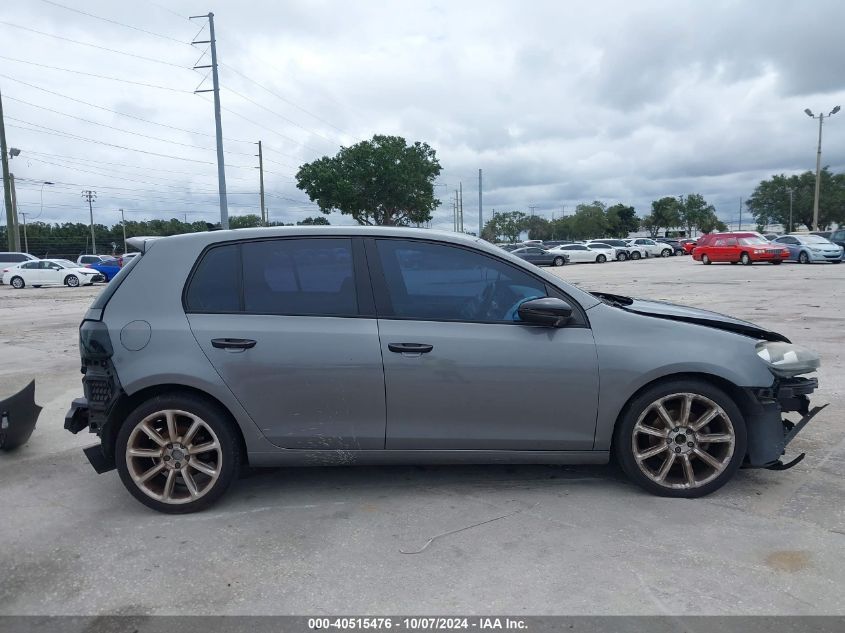 2012 Volkswagen Golf Tdi 4-Door VIN: WVWDM7AJ7CW012752 Lot: 40515476