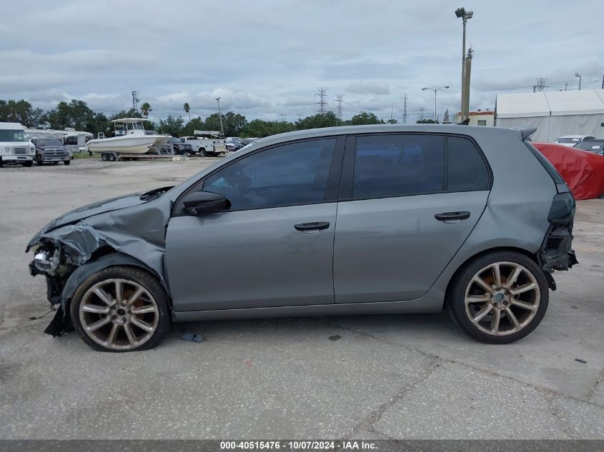 2012 Volkswagen Golf Tdi 4-Door VIN: WVWDM7AJ7CW012752 Lot: 40515476