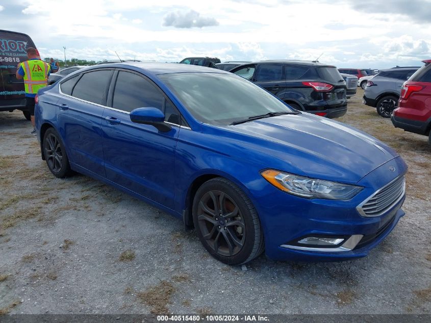 2018 FORD FUSION SE - 3FA6P0H72JR179236