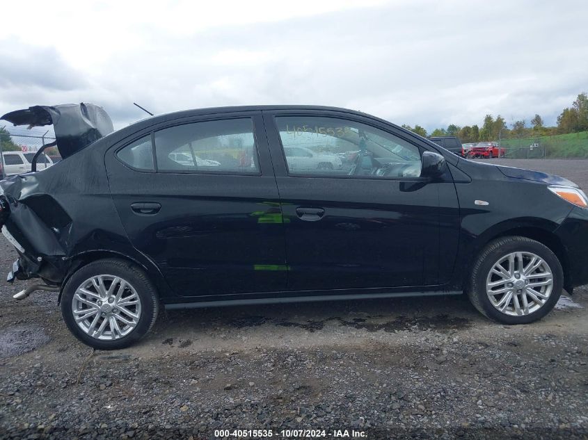 2023 Mitsubishi Mirage G4 Black Edition/Es/Le VIN: ML32FUFJ4PHF00761 Lot: 40515535