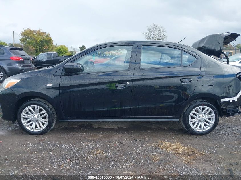 2023 Mitsubishi Mirage G4 Black Edition/Es/Le VIN: ML32FUFJ4PHF00761 Lot: 40515535