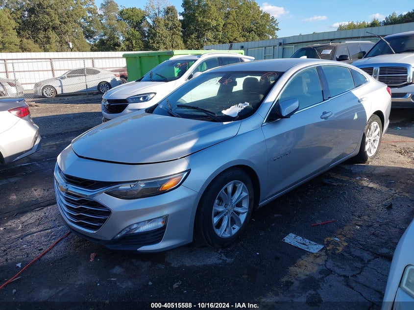 Vin: 1g1zd5st9nf108226, lot: 41004331, chevrolet malibu fwd lt 20222