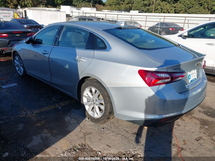Vin: 1g1zd5st9nf108226, lot: 41004331, chevrolet malibu fwd lt 20223