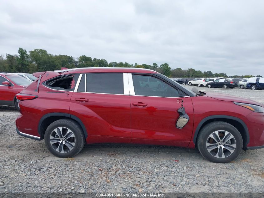 2023 Toyota Highlander Hybrid Xle VIN: 5TDKARAHXPS519868 Lot: 40515603