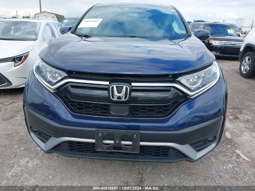 2022 Honda Cr-V Awd Ex VIN: 2HKRW2H5XNH618292 Lot: 40515607