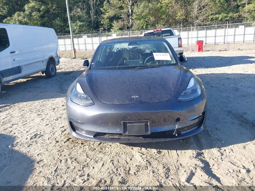 2022 Tesla Model 3 Rear-Wheel Drive VIN: 5YJ3E1EA3NF370051 Lot: 40515615