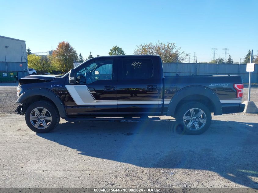 2018 Ford F-150 Xlt VIN: 1FTEW1EP0JFC13318 Lot: 40515644