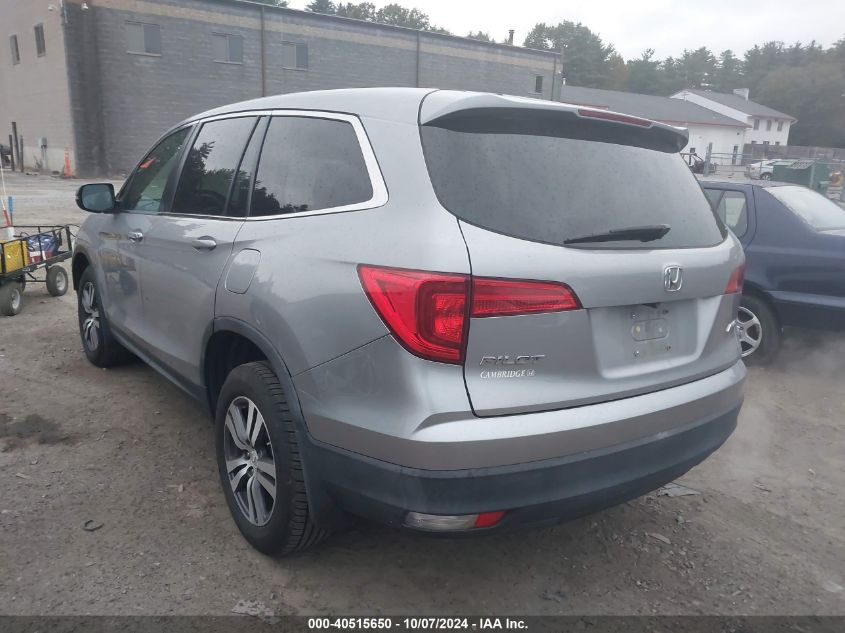 5FNYF6H51GB107591 2016 Honda Pilot Ex-L