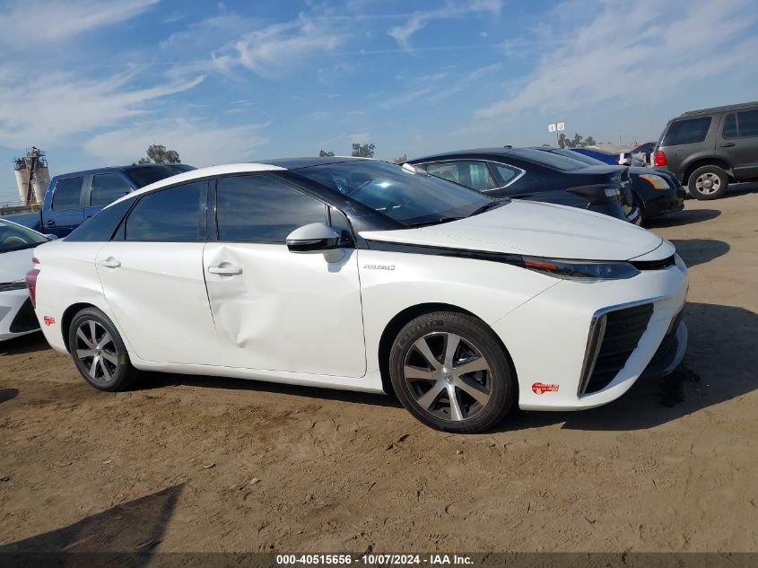 2017 Toyota Mirai VIN: JTDBVRBD0HA003257 Lot: 40515656