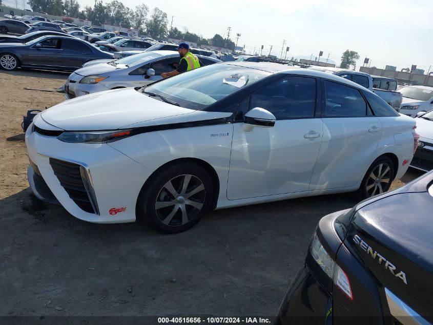 2017 Toyota Mirai VIN: JTDBVRBD0HA003257 Lot: 40515656