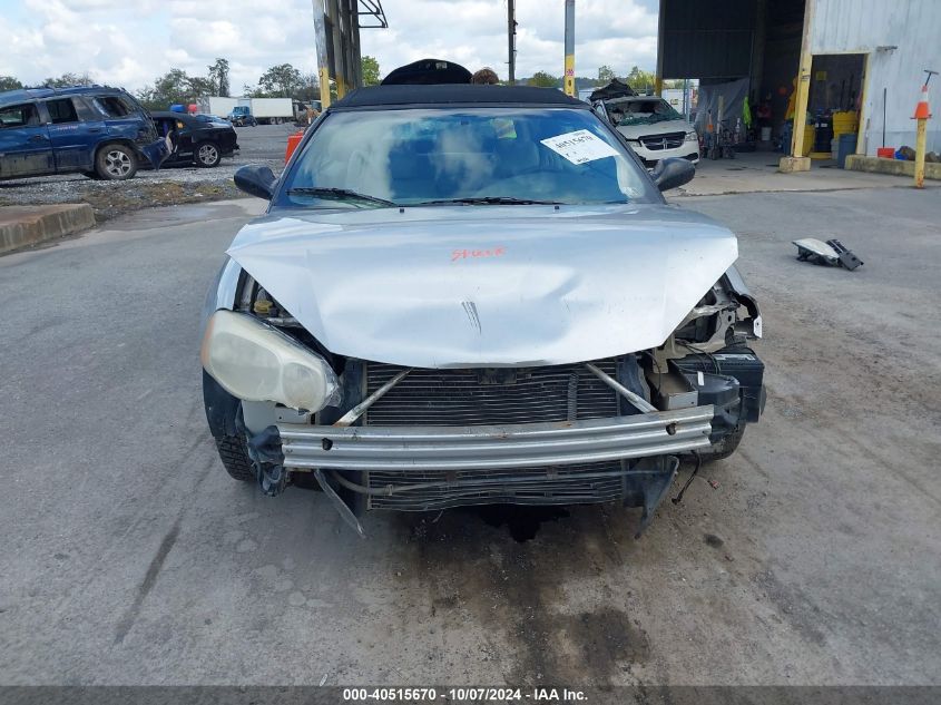 2004 Chrysler Sebring Limited VIN: 1C3EL65R44N399984 Lot: 40515670