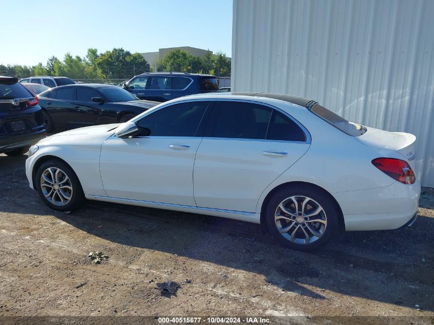 2016 Mercedes-Benz C 300 4Matic/Luxury 4Matic/Sport 4Matic VIN: 55SWF4KB8GU173449 Lot: 40515677