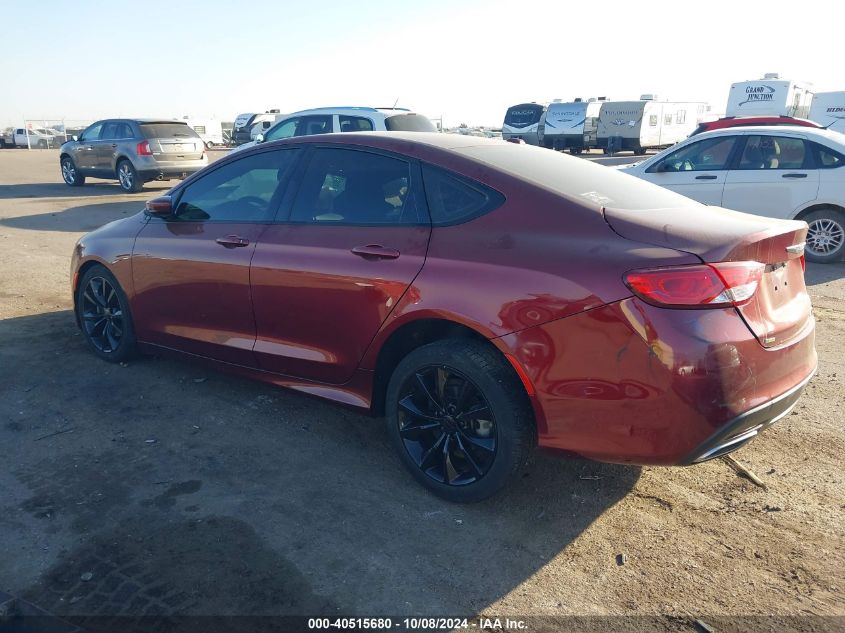 VIN 1C3CCCBB6FN584909 2015 Chrysler 200, S no.3