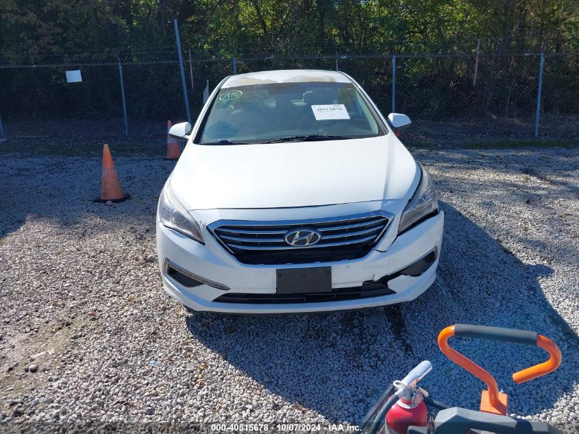 005NPE24AF1FH0492 2015 Hyundai Sonata Se