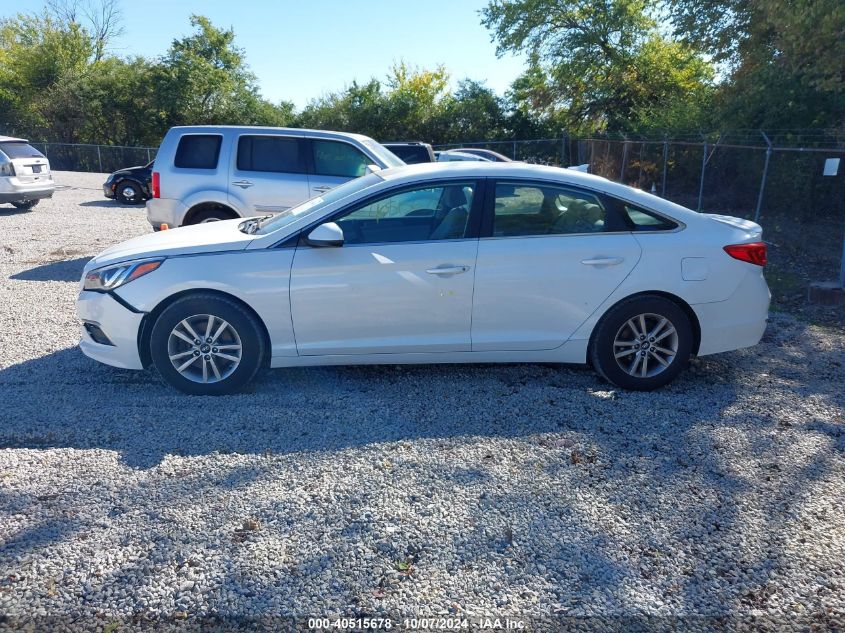 005NPE24AF1FH0492 2015 Hyundai Sonata Se