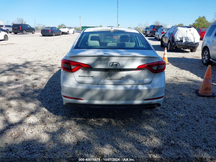 005NPE24AF1FH0492 2015 Hyundai Sonata Se