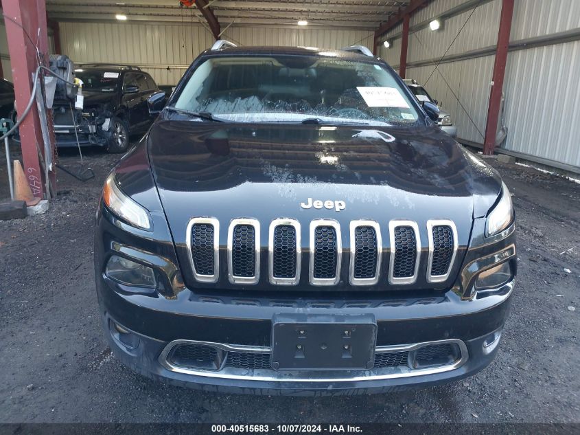 2015 Jeep Cherokee Limited VIN: 1C4PJMDSXFW718014 Lot: 40515683