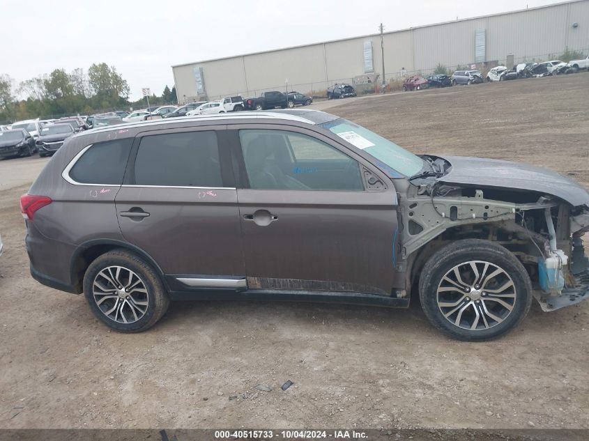 2018 Mitsubishi Outlander Le/Se/Sel VIN: JA4AD3A35JZ062844 Lot: 40515733