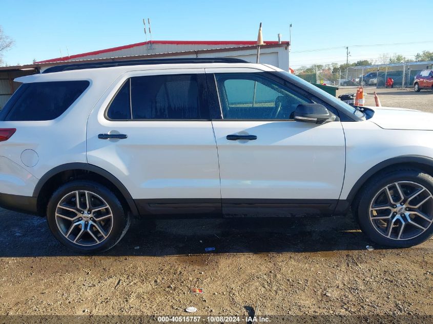 2016 Ford Explorer Sport VIN: 1FM5K8GT5GGB10621 Lot: 40515757