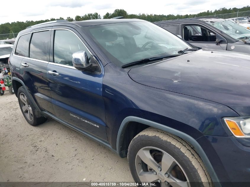 2014 Jeep Grand Cherokee Limited VIN: 1C4RJEBG7EC389365 Lot: 40515759