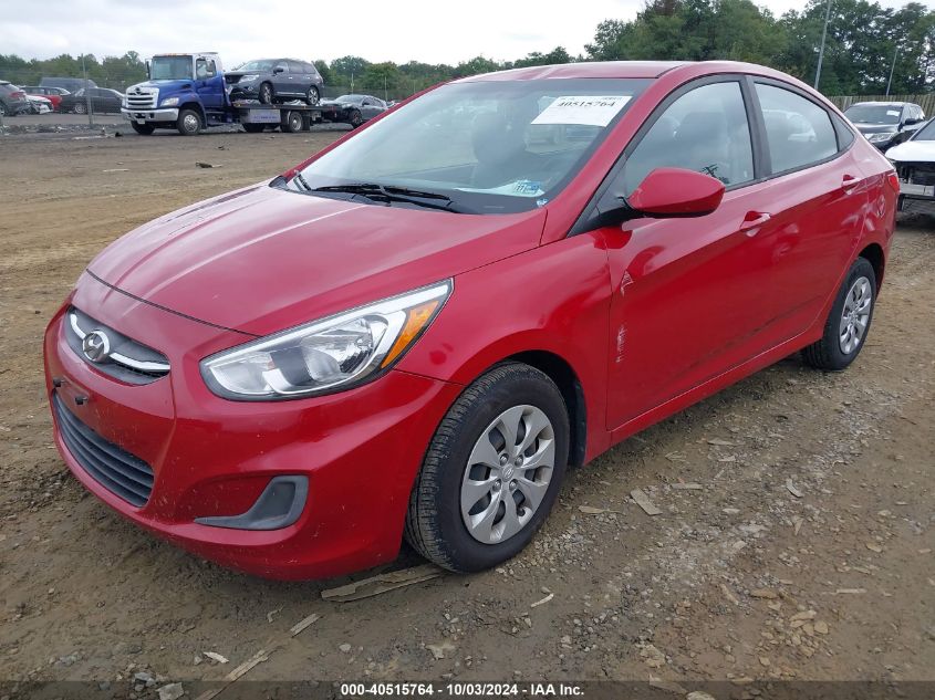 KMHCT4AE0HU306587 2017 HYUNDAI ACCENT - Image 2