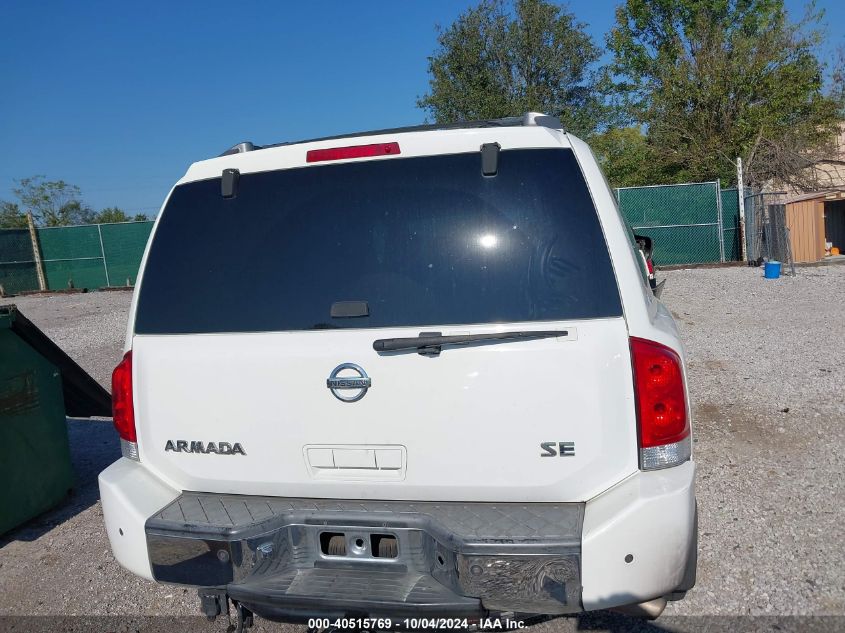 5N1AA08A66N731490 2006 Nissan Armada Se