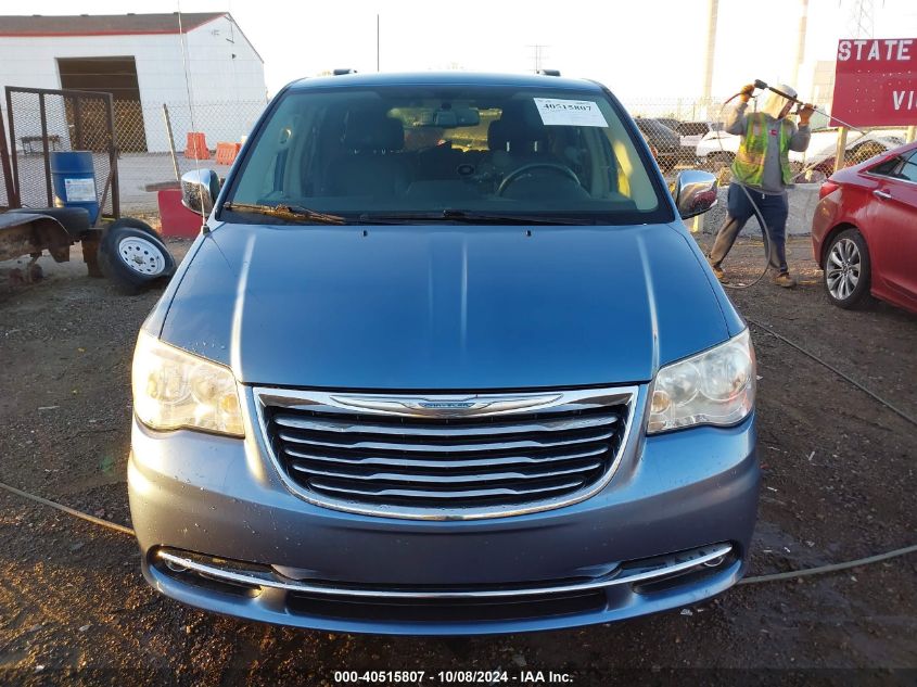 2A4RR8DG8BR797524 2011 Chrysler Town & Country Touring L