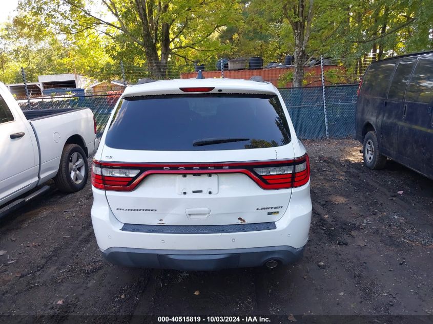 2015 Dodge Durango Limited VIN: 1C4RDHDG9FC200884 Lot: 40515819
