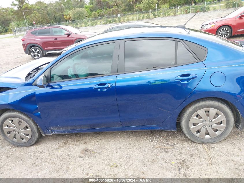 2020 Kia Rio S VIN: 3KPA24AD0LE284555 Lot: 40515826