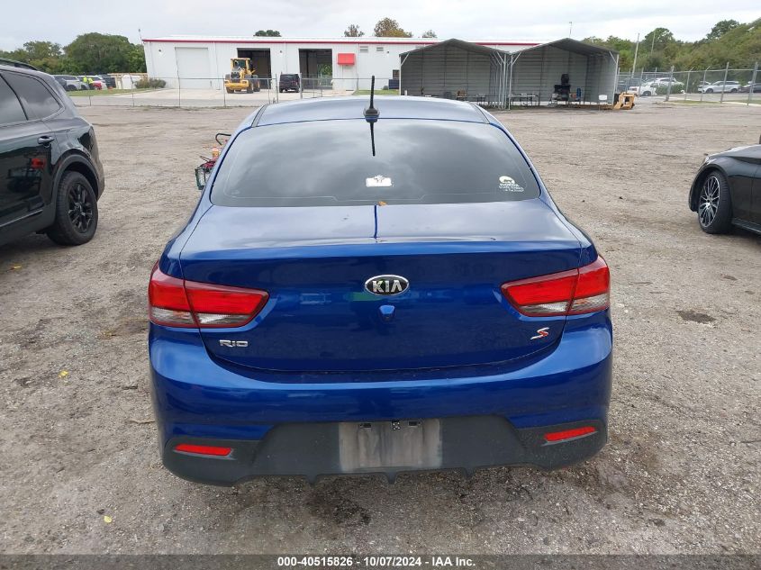 2020 Kia Rio S VIN: 3KPA24AD0LE284555 Lot: 40515826