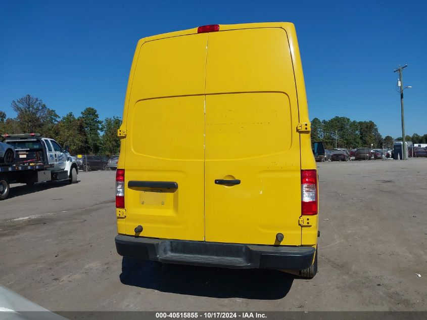 2021 Nissan Nv Cargo Nv2500 Hd S High Roof V6 VIN: 1N6BF0LY6MN808688 Lot: 40515855